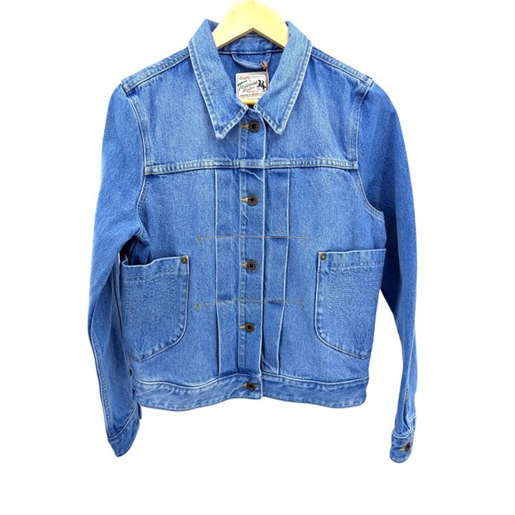 Tecovas Jackets & Blazers - NWT Tecovas Women's Denim Trucker Jacket II Medium Wash Size S Western Boho